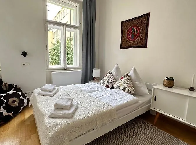 3bdr Bohemian Style Flat With Balcony 아파트 프라하